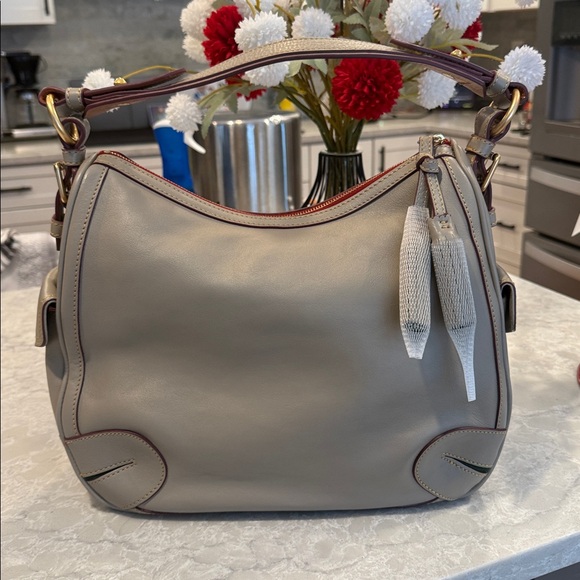 Dooney & Bourke Florentine Side Pocket Hobo Shoulder Bag - Picture 3 of 9